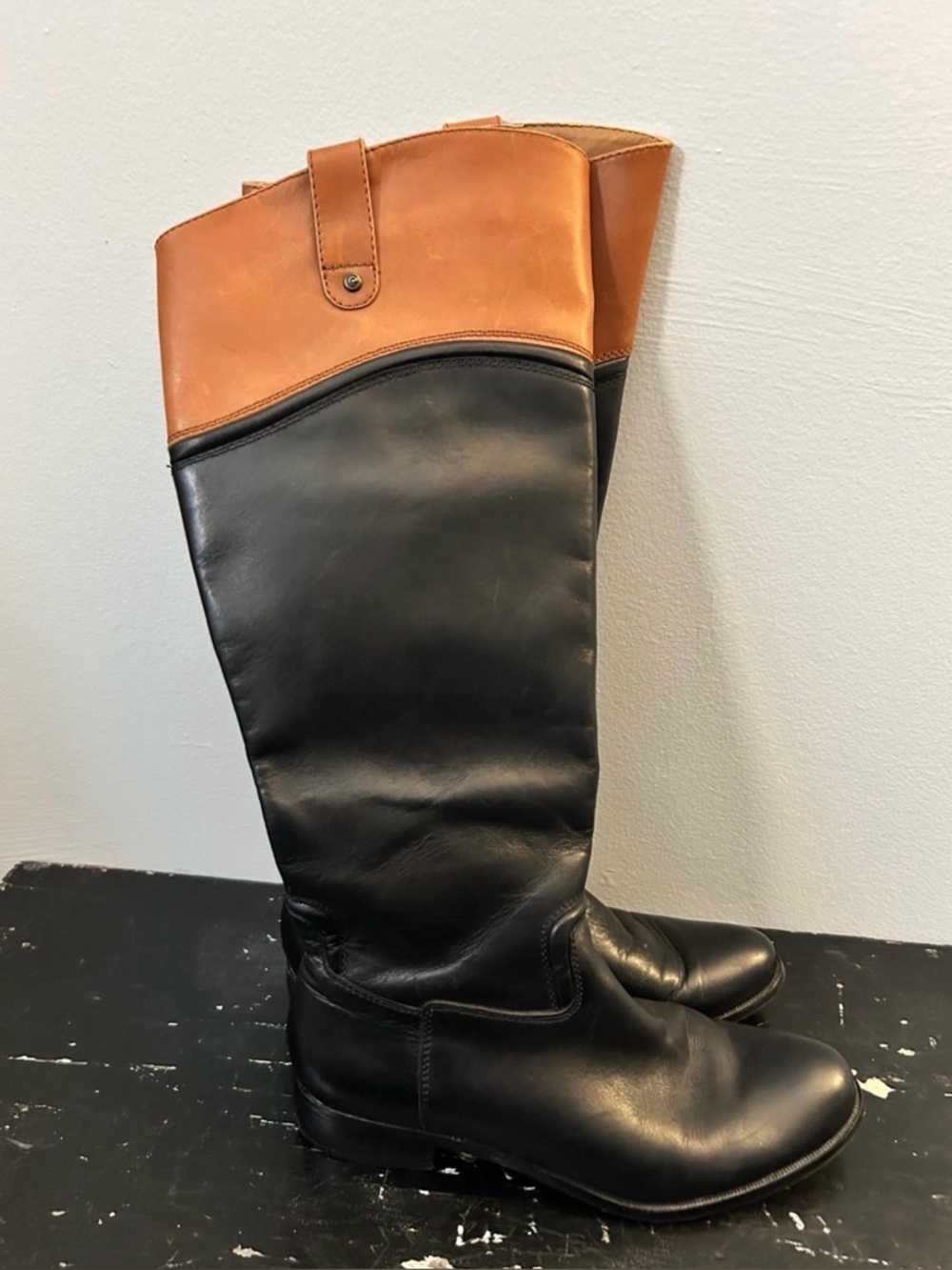 Corso Como Leather Riding Boots Women’s size 6.5M